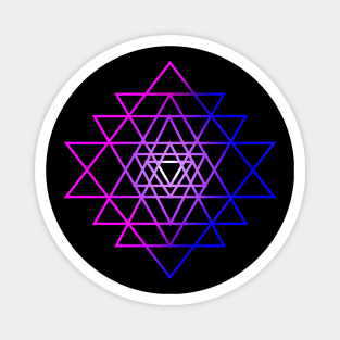 Sri Yantra sacred ancient symbol Magnet